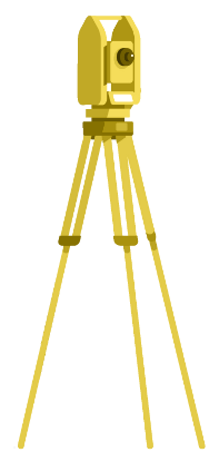 Designed by iconicbestiary / Freepik / Tachimetr przyrząd geodezyjny